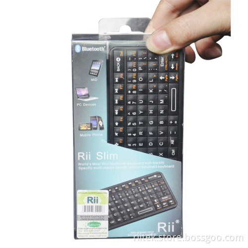 Rii Slim 66-Key Mini Bluetooth Keyboard for iPhone